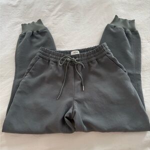 Wilfred Elastic Waist Green Jogger Buffon Pant